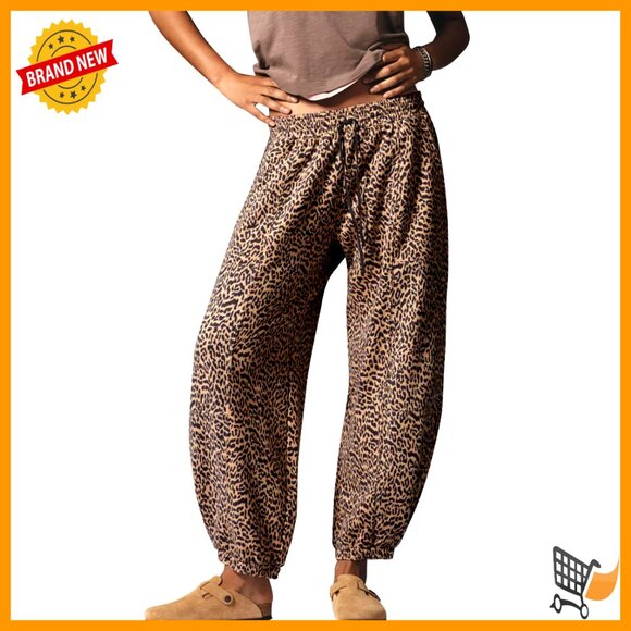 Barrel Leg Sweatpants Casual Lounge Pants with Pockets Y2K Baggy Fit